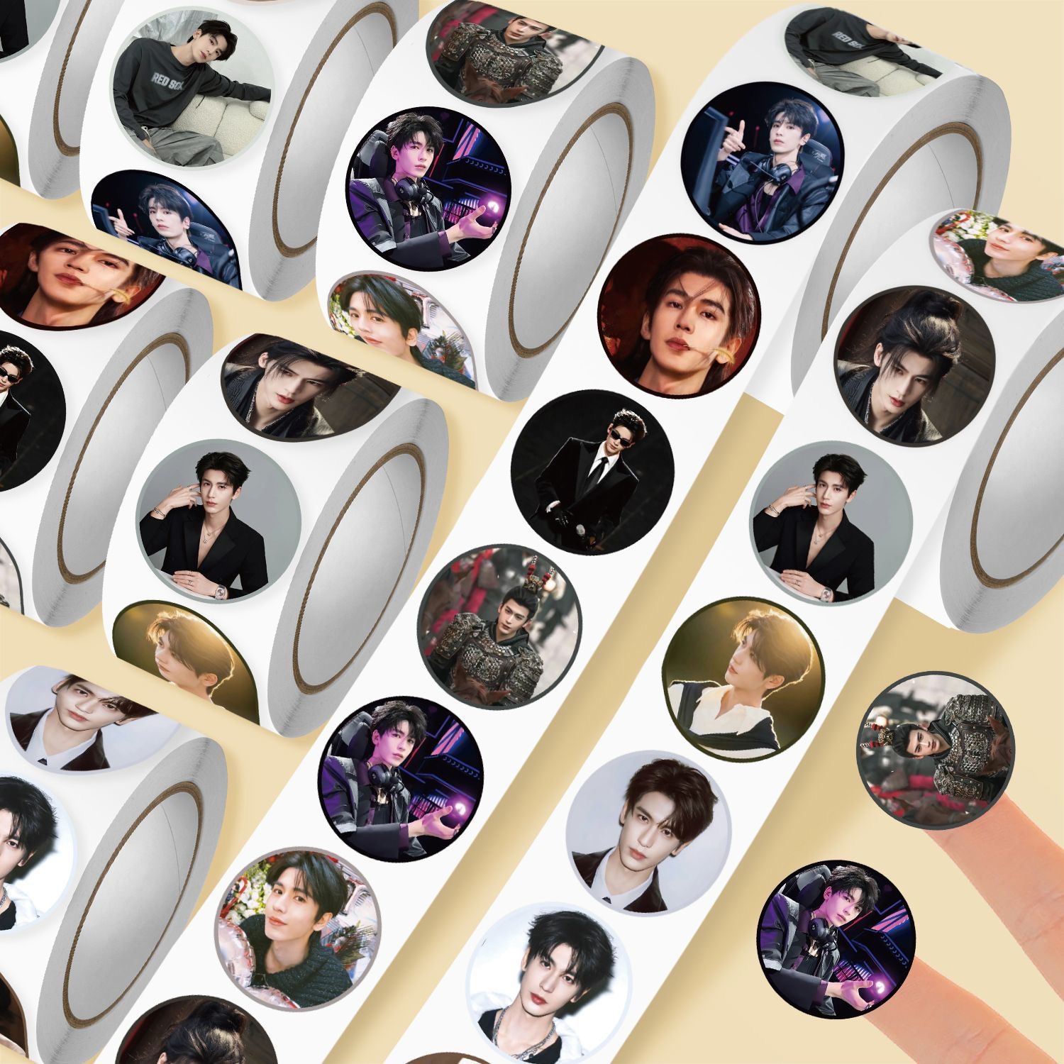 Men Accessories Look - 2000 nouveaux autocollants de cosplay Zhang