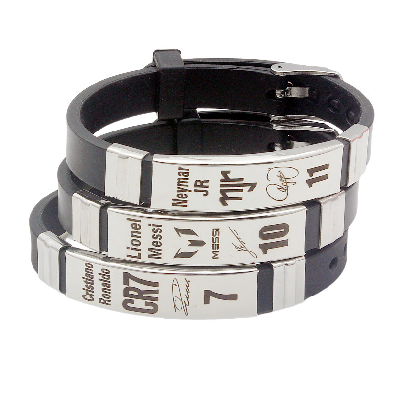 Men'S Accessories Jewelry Bracelet - Lionel Messi Cristiano Ronaldo Neymar étoile