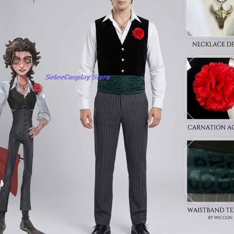 Men Accessories For Suit - Costume de cosplay pour adultes Identity