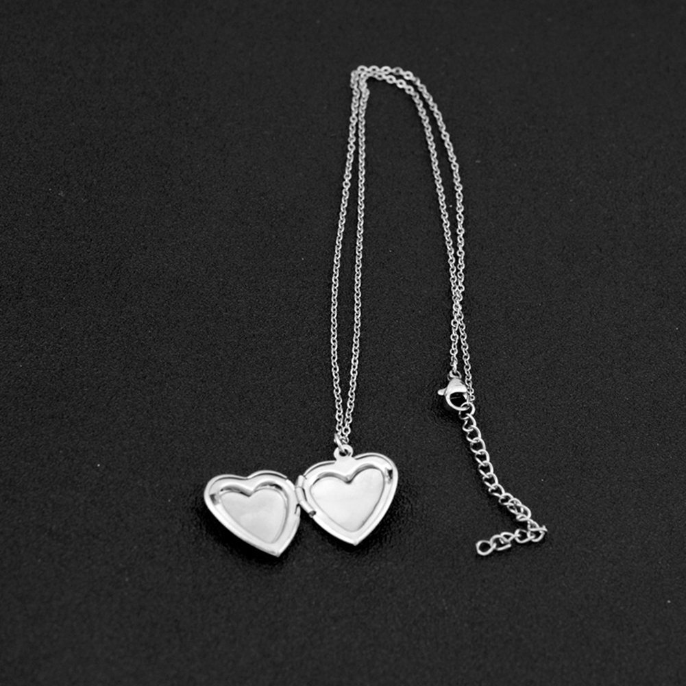 Men Accessories Locket - Pendentif Romantique en Forme de Cœur