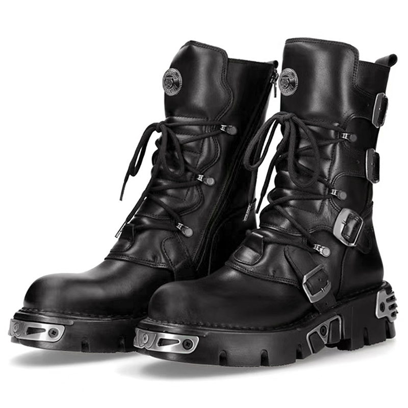 Men'S Accessories Leather - Hommes de luxe mode punk gothique