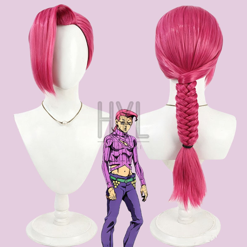 Men Accessories Look - Perruque de Cosplay Anime JOJO Vinegar