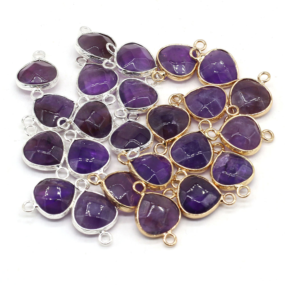 Men'S Accessories Jewelry Bracelet - Connecteurs en pierre naturelle, 2 pièces,