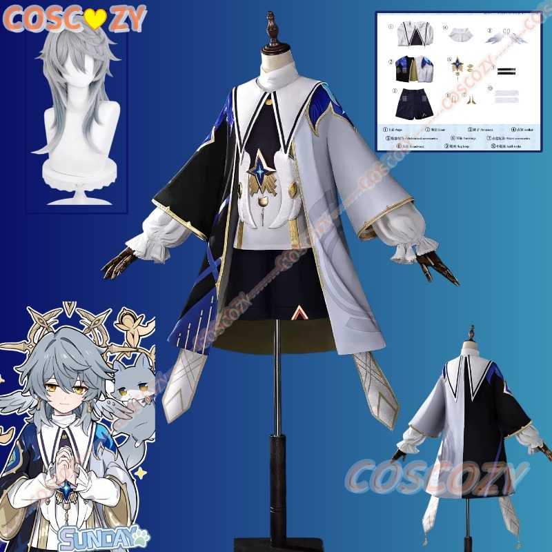Men Accessories For Suit - Costume de cosplay Honkai Star Rail