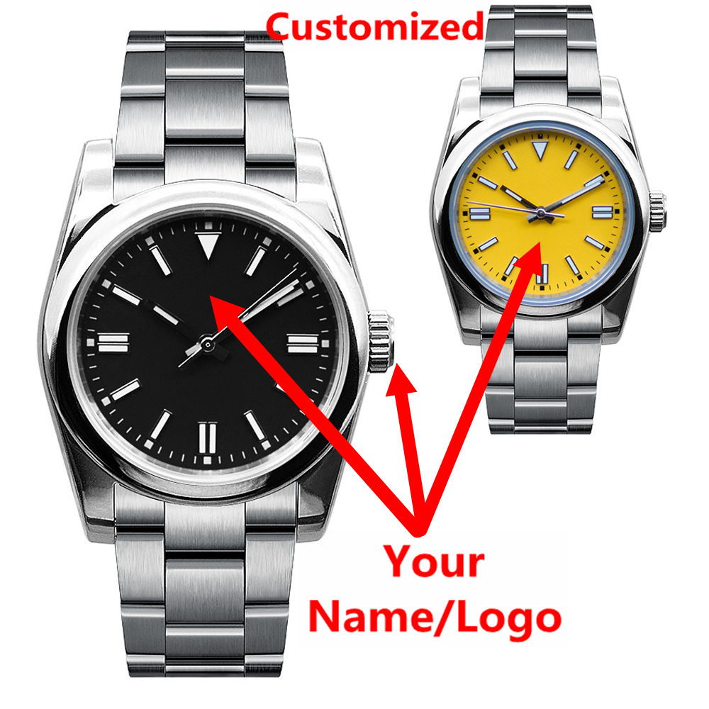 Men'S Accessories Jewelry Bracelet - Montre homme personnalisée avec logo, saphir,