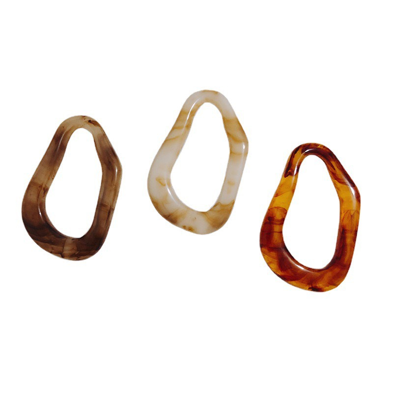 Men Accessories Wholesale - Perles en résine de forme irrégulière,