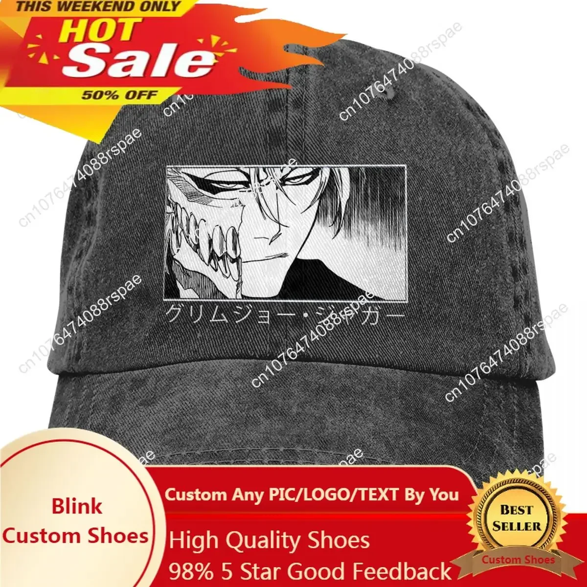 Hat Snapback Cap - Casquette de baseball pour homme délavée,