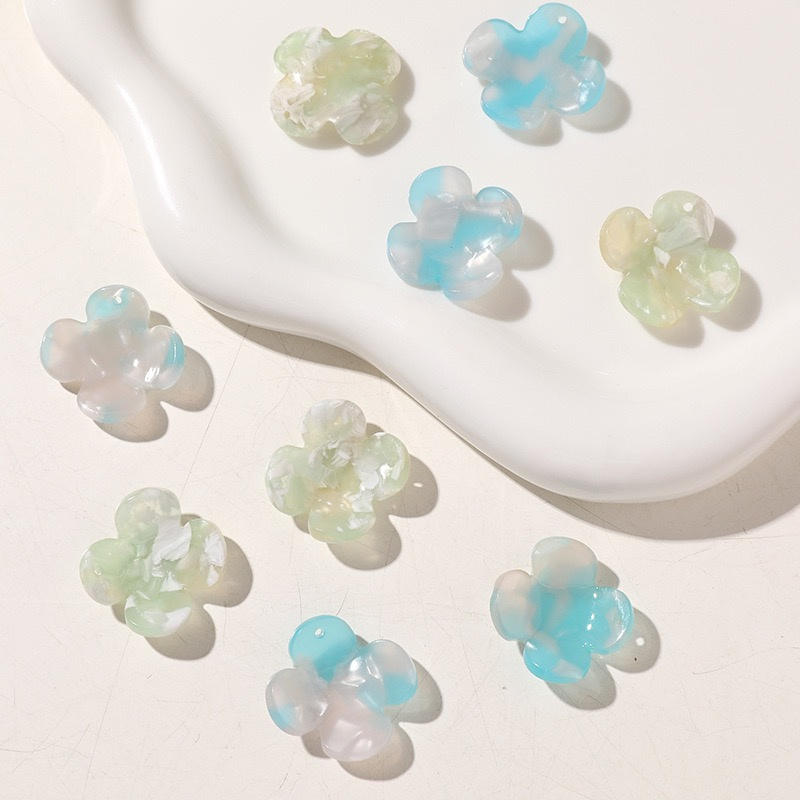 Perles florales en acrylique e - Men Accessories Wholesale avis et prix