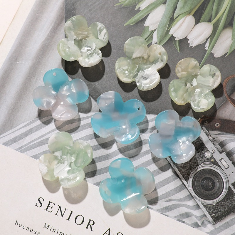 Perles florales en acrylique e - Men Accessories Wholesale avis et prix