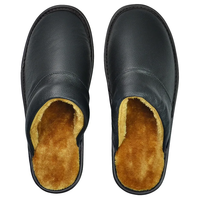 Pantoufles de maison de luxe e - Men'S Accessories Leather avis et prix