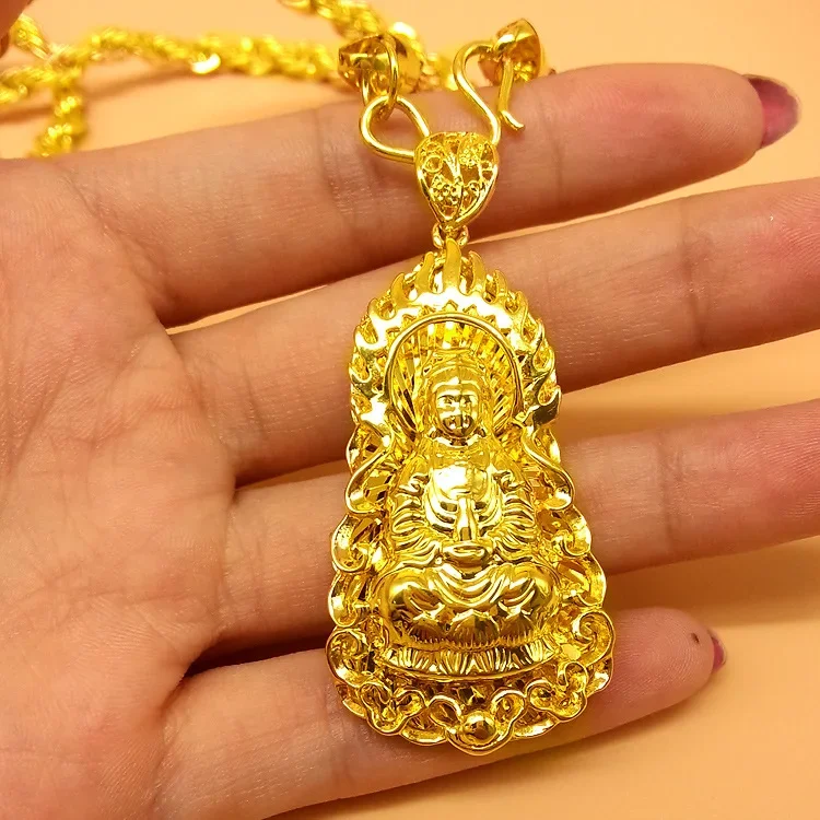 Collier en or véritable 24K AU - Men Accessories Look avis et prix