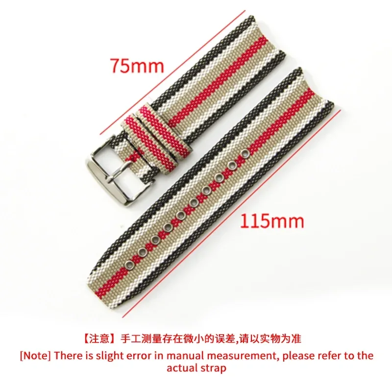 Bracelets de montre en nylon t - Men'S Accessories Burberry avis et prix