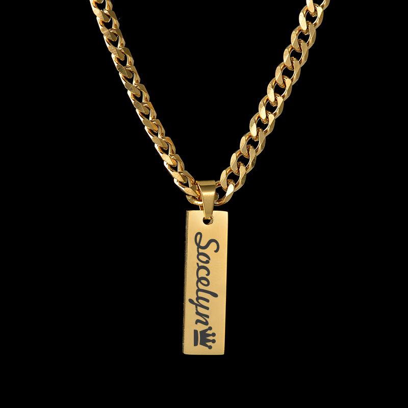 Goxijite – collier avec nom gr - Men'S Accessories Jewelry Bracelet avis et prix