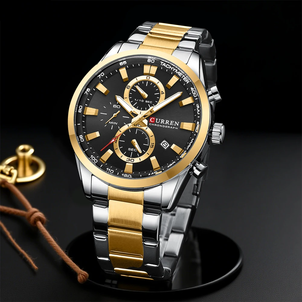 CURREN Casual Quartz Chrono Sp - Men'S Accessories Jewelry Bracelet avis et prix