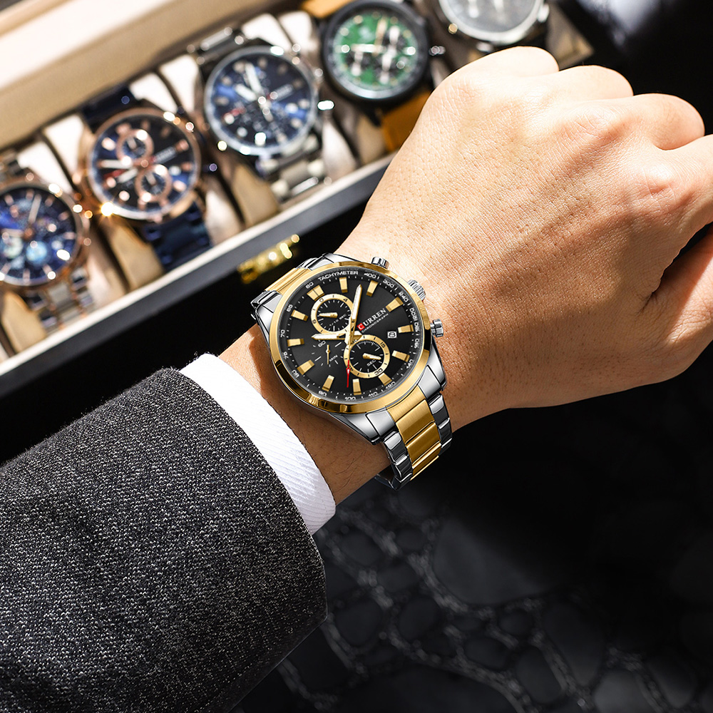 CURREN Casual Quartz Chrono Sp - Men'S Accessories Jewelry Bracelet avis et prix