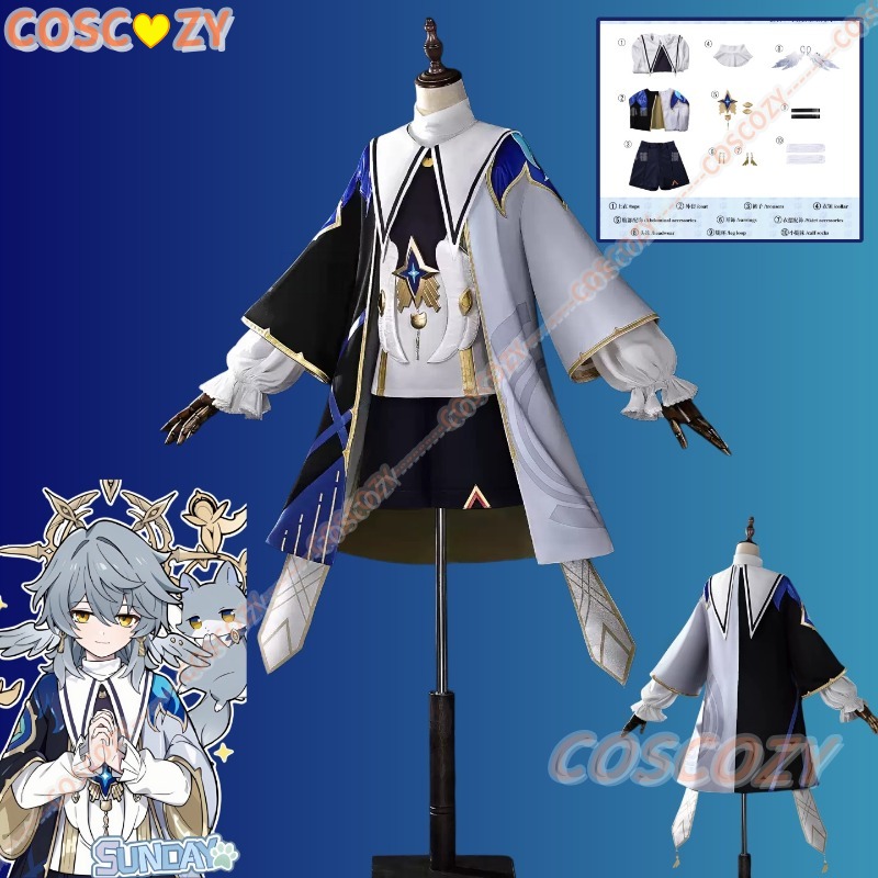 Costume de cosplay Honkai Star - Men Accessories For Suit avis et prix
