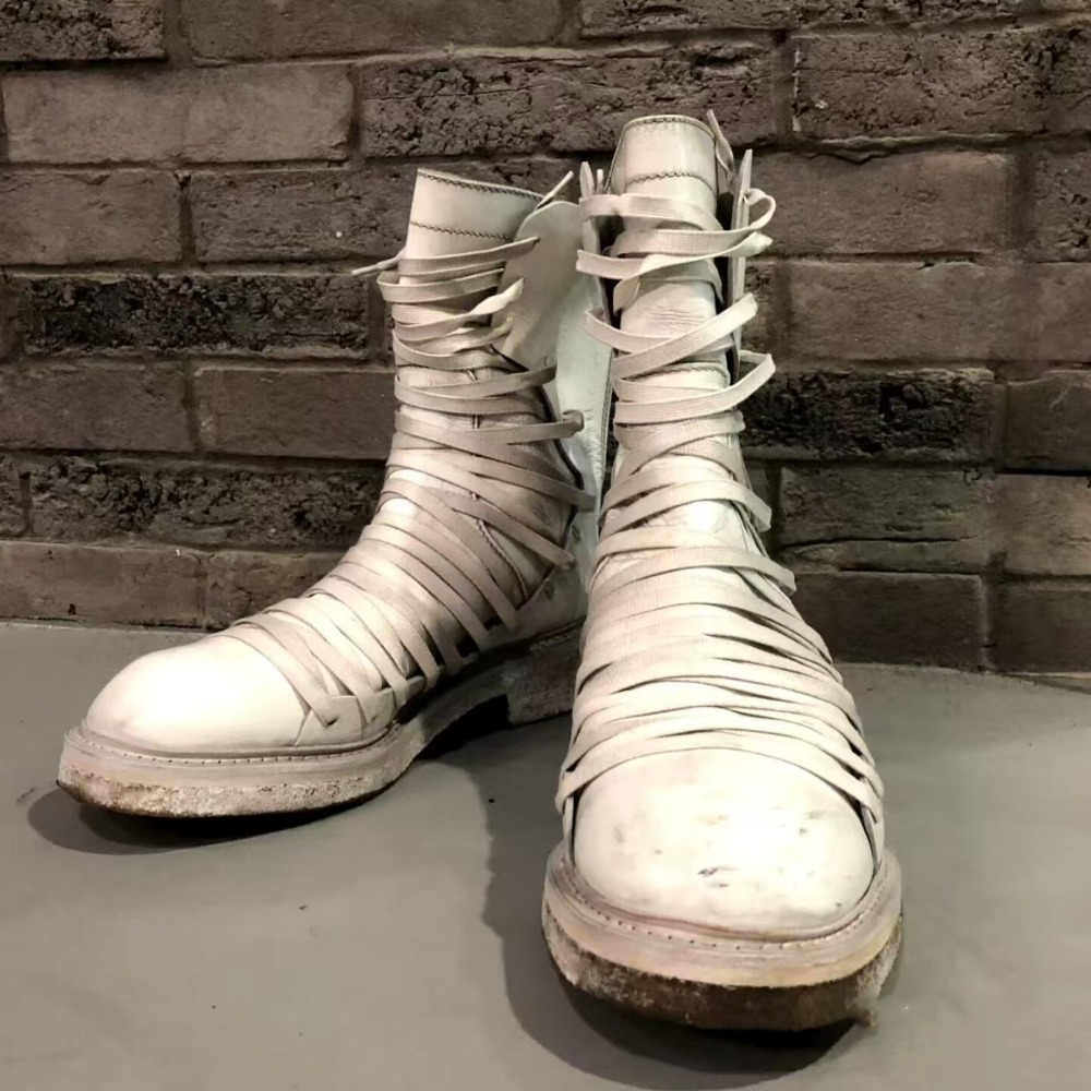 Bottes de marche blanches à la - Men'S Accessories Leather avis et prix