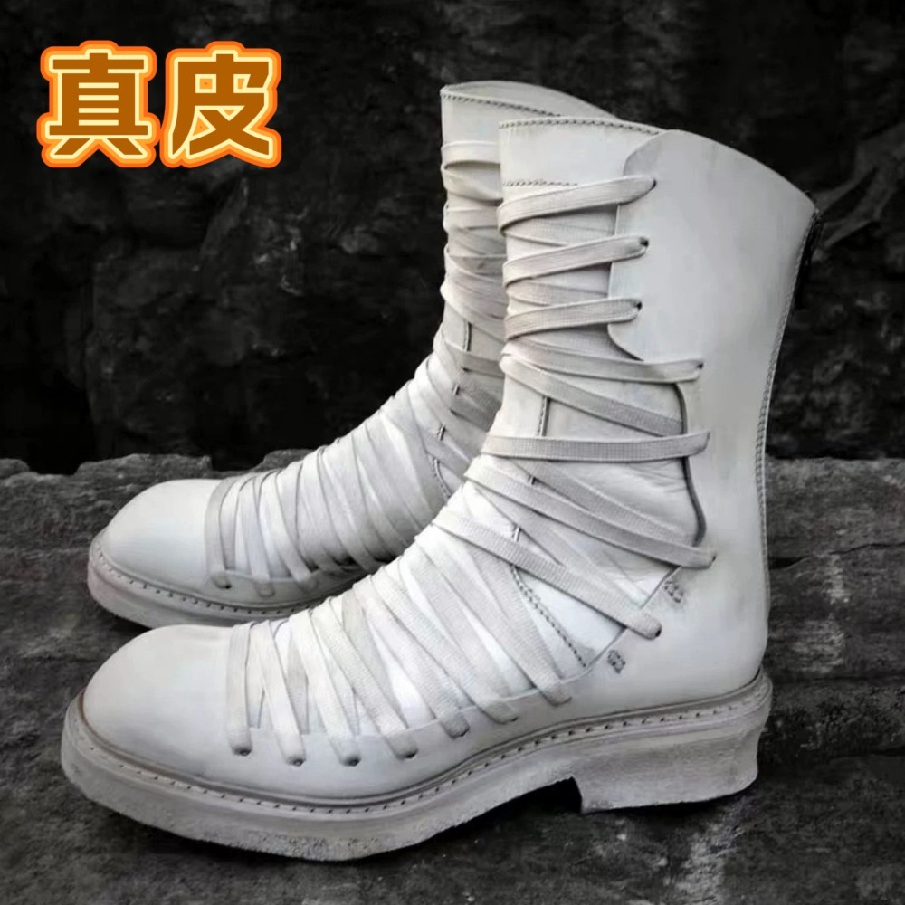 Bottes de marche blanches à la - Men'S Accessories Leather avis et prix